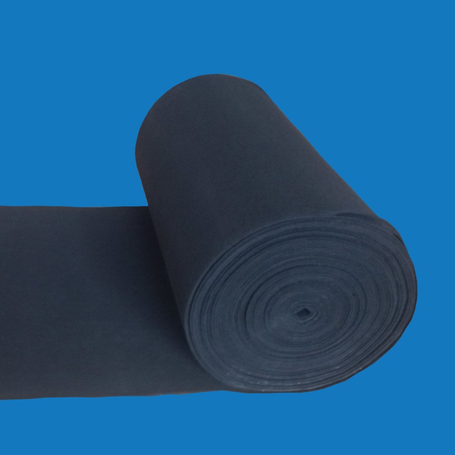 activated carbon nonwoven air filter material