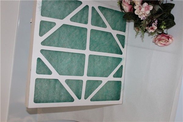 Glass Fiber Flat Panel Filter for hepa filter