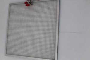 Synthetic Fiber Flat Panel Filter