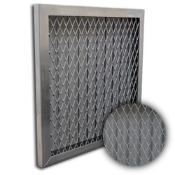 panel filter with metal mesh for air filter